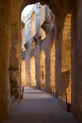 Roman Colosseum in Tunisian city El Djem
