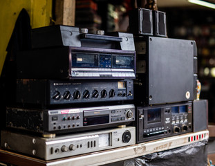 old hifi stereo equipment