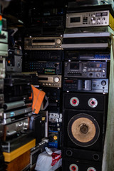 old hifi stereo equipment