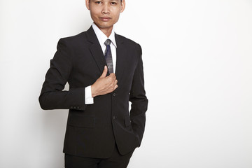 Asian young business man