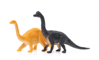 toys small dinosaur isolated on white background