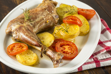 Cabrito al horno