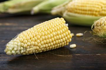 raw sweet corn