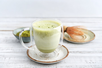 Matcha green tea latte