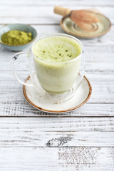 Matcha green tea latte