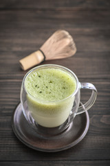 Matcha green tea latte