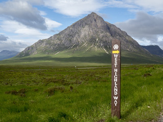 Glen Coe, West Highland Way, Ecosse
