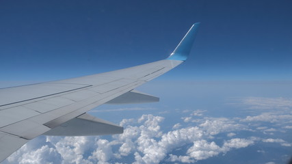 The view from the plane