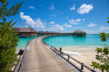 Fototapeta na wymiar Maldives Resort