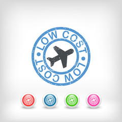 Lowcost airline icon