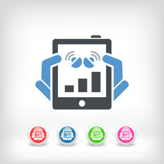 Tablet connection icon