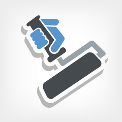 Painter roll symbol © Myvector