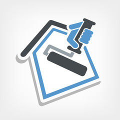 Painter roll symbol © Myvector