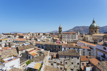 Cityscape of Palermo, Sicily