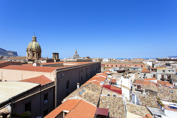 Fototapeta premium Cityscape of Palermo, Sicily