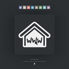 Real estate website symbol