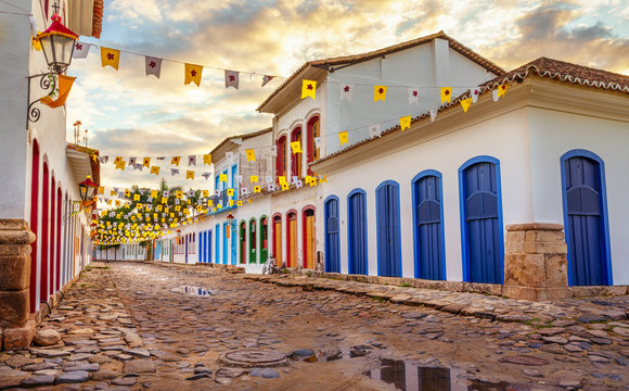 Streets of Colonial Paraty