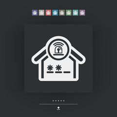 House alarm icon