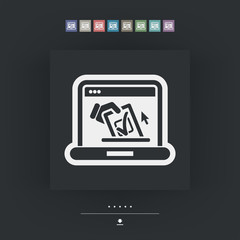 Fototapeta premium Vote web concept