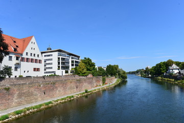 Fototapeta na wymiar Ulm Donauviertel 