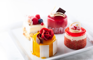 Assorted small cakes