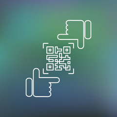QR code framing