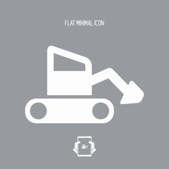 Under construction - Vector flat minimal icon