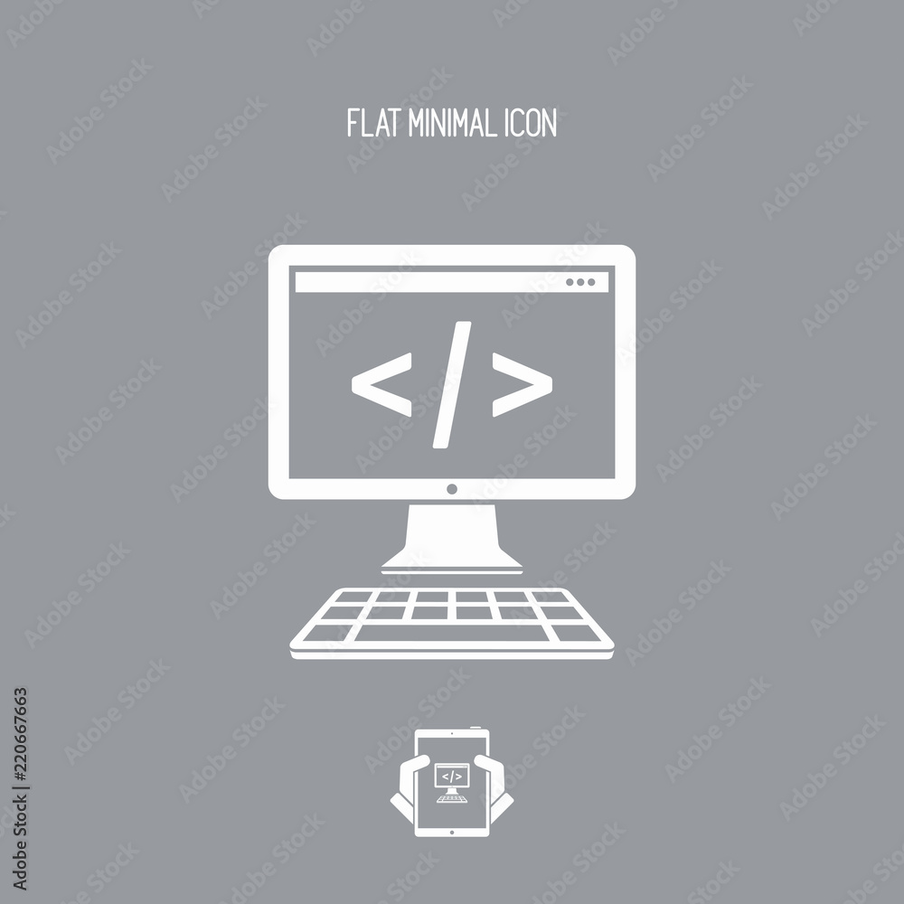 Poster application for editing digital code