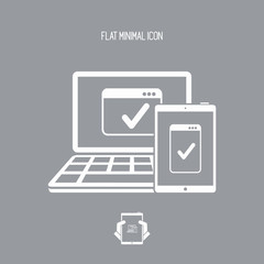 Responsive window design checking