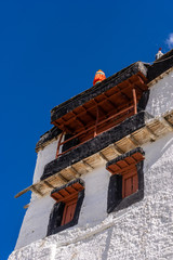 Fototapeta na wymiar Diskit Gompa Monastery Tibetan Buddhist Temple in Leh Ladakh, Jammu and Kashmir, India