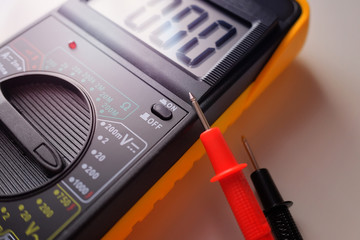 digital multimeter side view