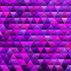 abstract vector stained-glass triangle mosaic background