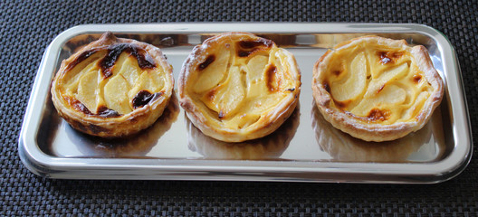 tartelettes à la poire