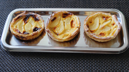 tartelettes à la poire