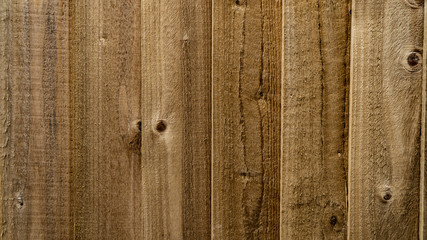 Drewniany płot