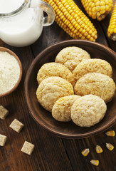 Homemade сorn cookies