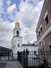 Moscow beautiful views in the spring of 2018