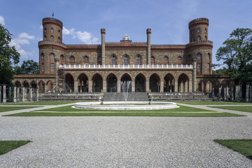 The palace of Mariana Orańska in Kamieniec Ząbkowicki, Poland