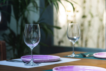 Autumnal table setting