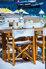 Seaside table setting