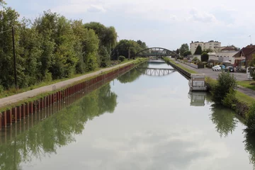 Peel and stick wall murals Channel canal de Beautor  