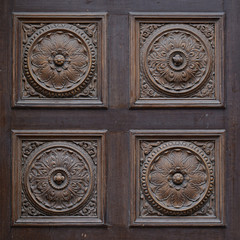 Ancient wooden ornament