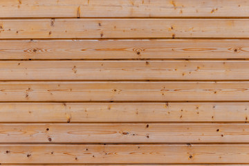 Fototapeta premium close up of wall made of wooden planks