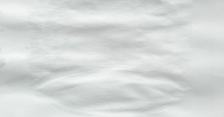 White recycled paper background or texture. Kraft beige crumpled texture, background and wallpaper.