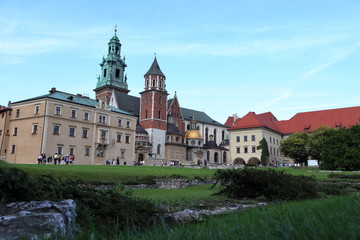 Fototapeta na wymiar Wawel cathedral