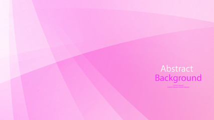 Pink color and white color background abstract art vector 