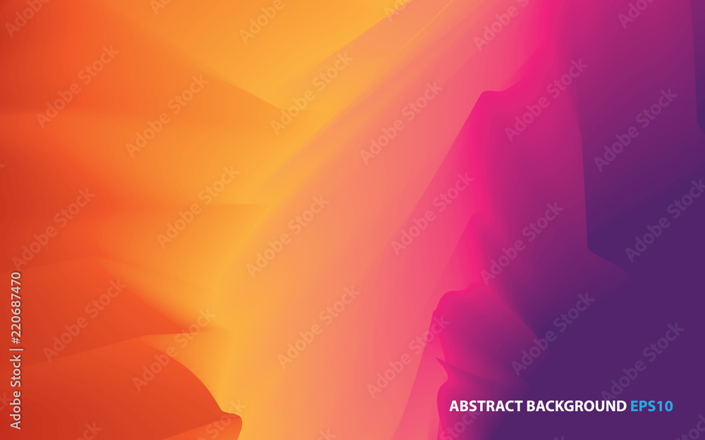Poster abstract wavy background dynamic effect