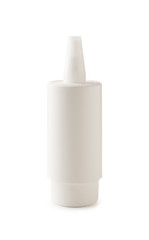 Whtie nasal spray isolated