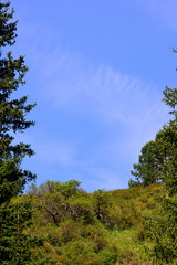 Mountain landscape, Medeo, Almaty, Kazakhstan