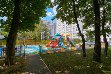 Playground in Moscow